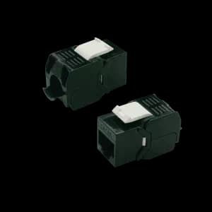 CAT6A Jack to Jack Keystone 180° | Unshielded, vista 7