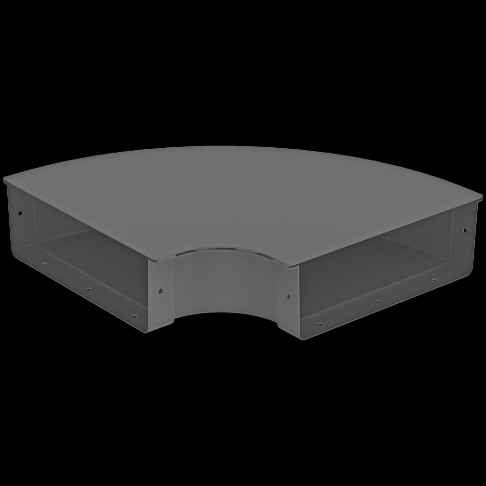 Raceways | Horizontal Elbow | W/ Cover 300mm, vista 2