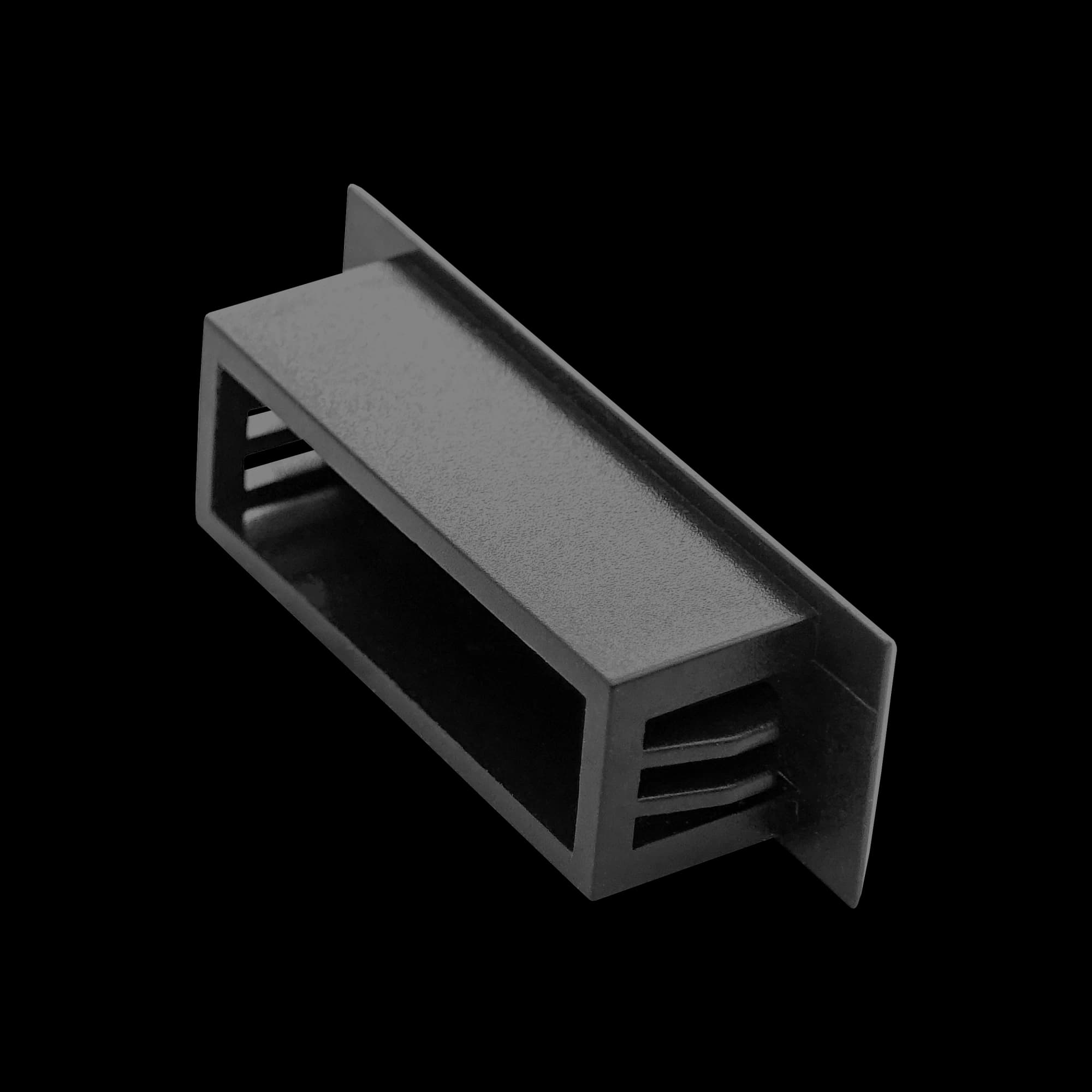 SC-DX Blind Dust Cover for Patch Panel | Black Fiber Optic, vista 3