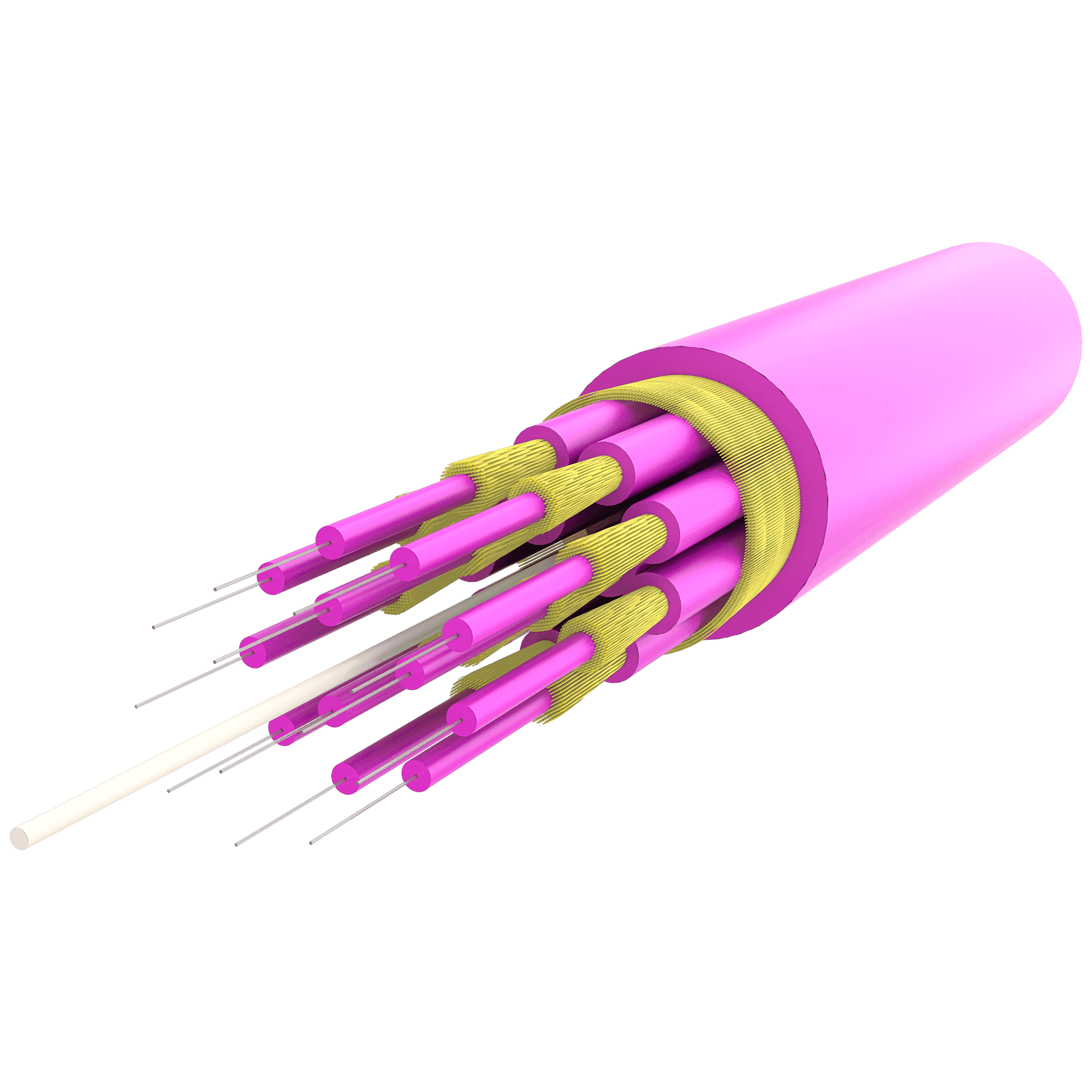 Breakout Cable | IT-VT9Q(ZN-AY)H(ZN-AY)H | Cpr: B2ca | Up to 12Fibers, vista 2