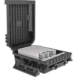 Outdoor Termination Box | 6 Trays 144 Fibers 16 Ports | 305216, vista 8