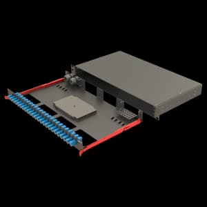 Bright Series | Rail Sliding | 24 LSH Simplex | FP07 | 24 Fiber, vista 3