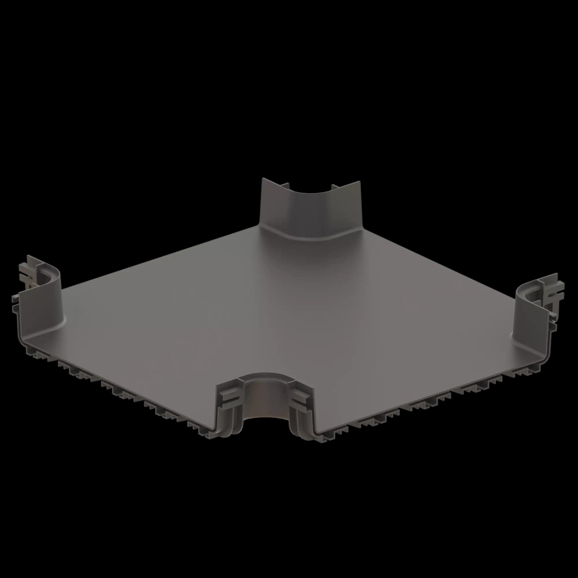 FDS_600mm 4-Way Cross Connection Body, vista 2