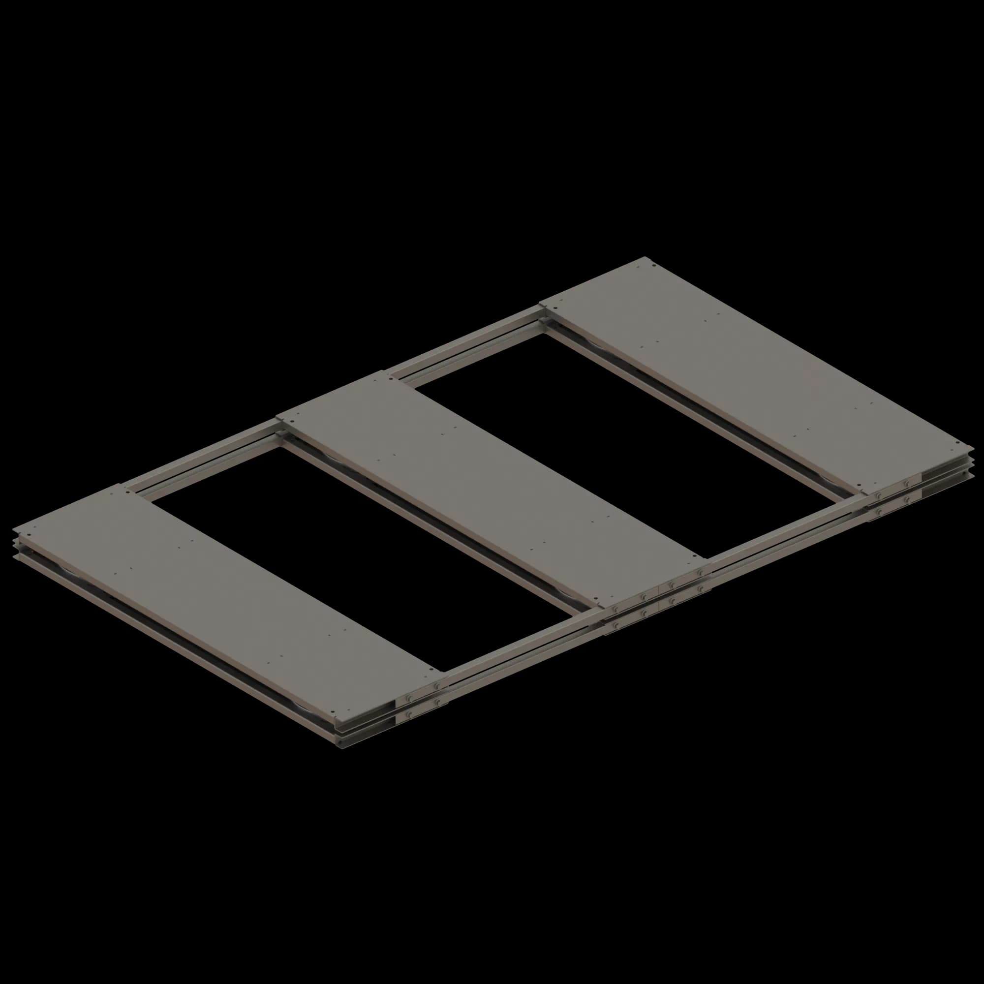 SSI-1000 Modular Platforms Data Center Seismic Isolator, vista 6