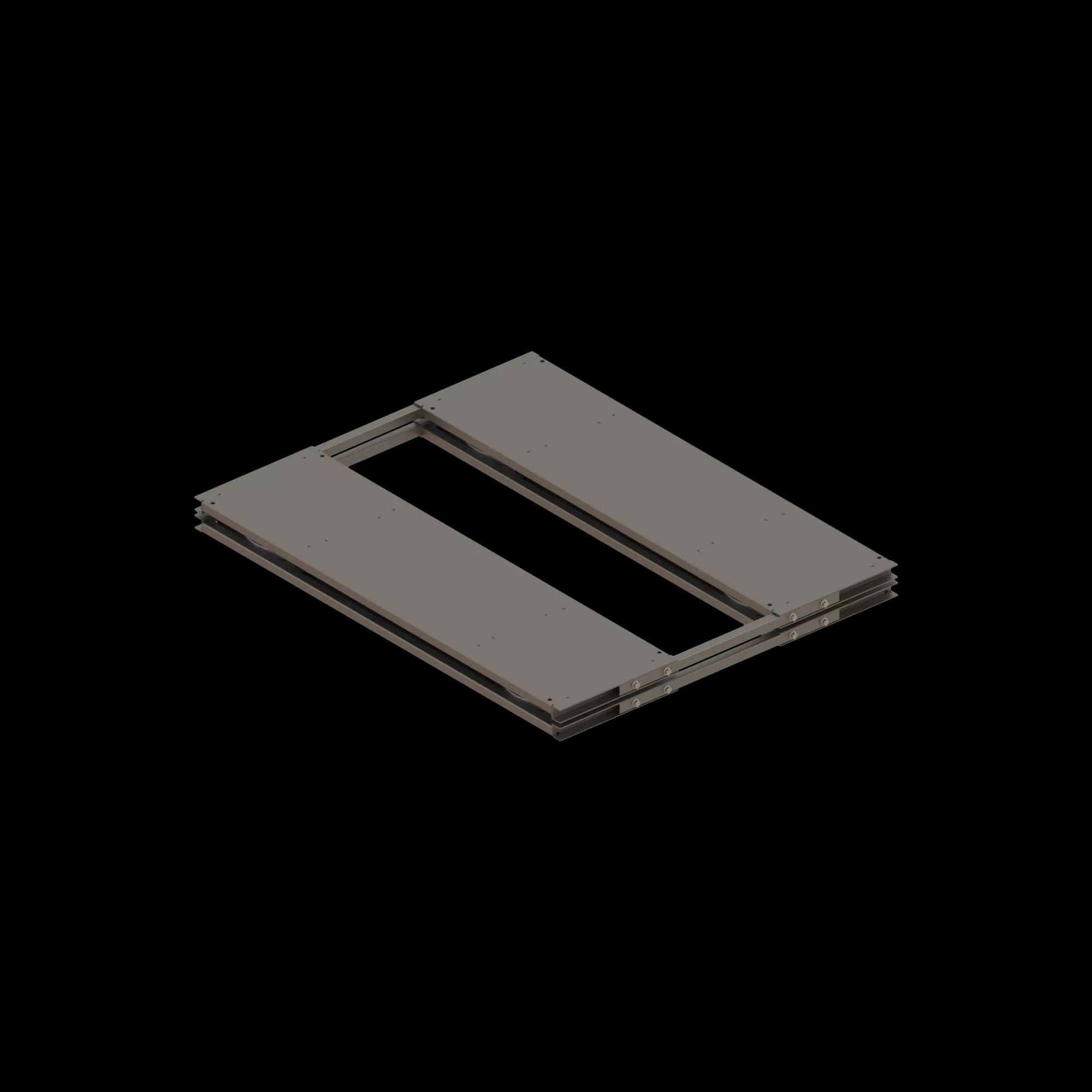 SSI-1000 Modular Platforms Data Center Seismic Isolator, vista 5