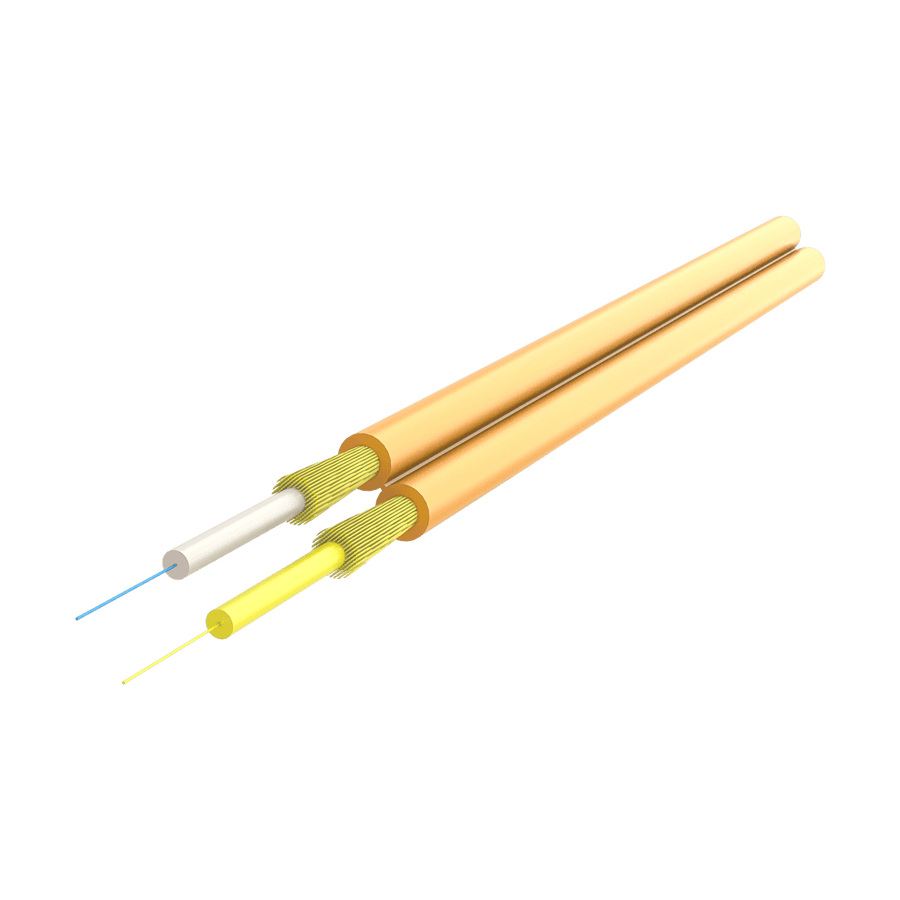 Duplex Fig-8 Fiber Optic Cable 2.0x4.1mm | I-VT6(ZN-AY)H 1x2 | 1000 meters, vista 2