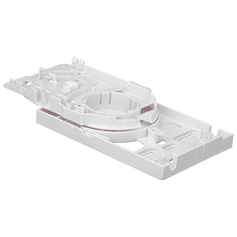 Indoor Termination Box | 2 Patch Fiber+RJ45 Ports | Compact Design, vista 5