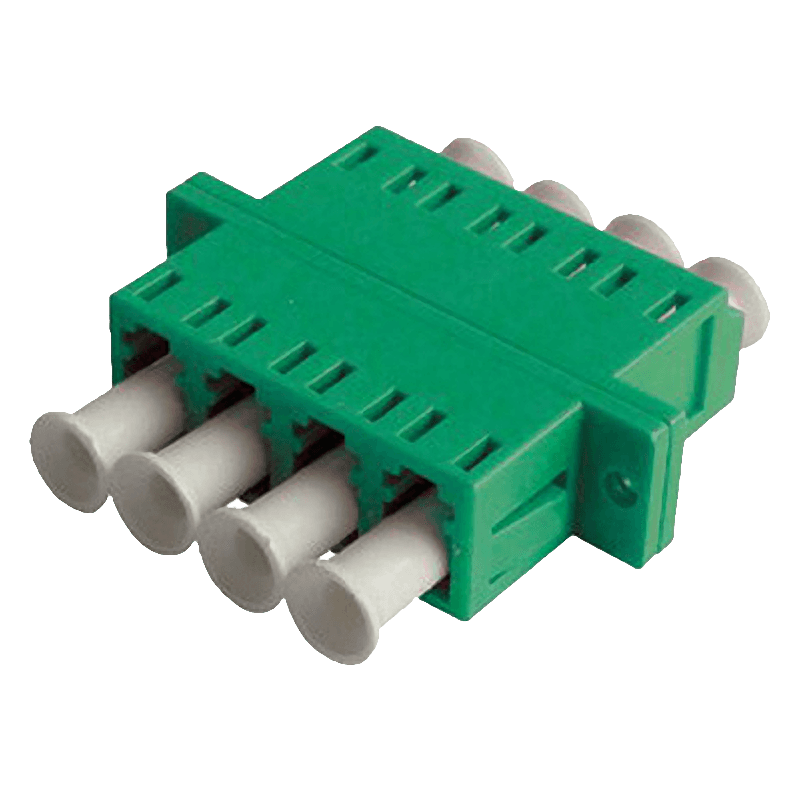LC Quad Adapter | w/ Flange, vista 2