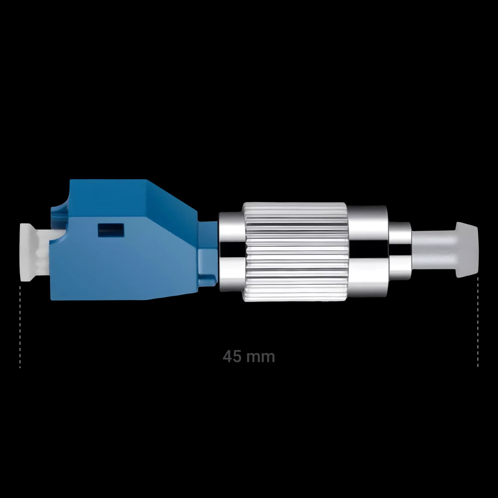 Male 2.5mm to Female 1.25mm Fiber Optical Adapter for Visual Fault Locator, vista 3