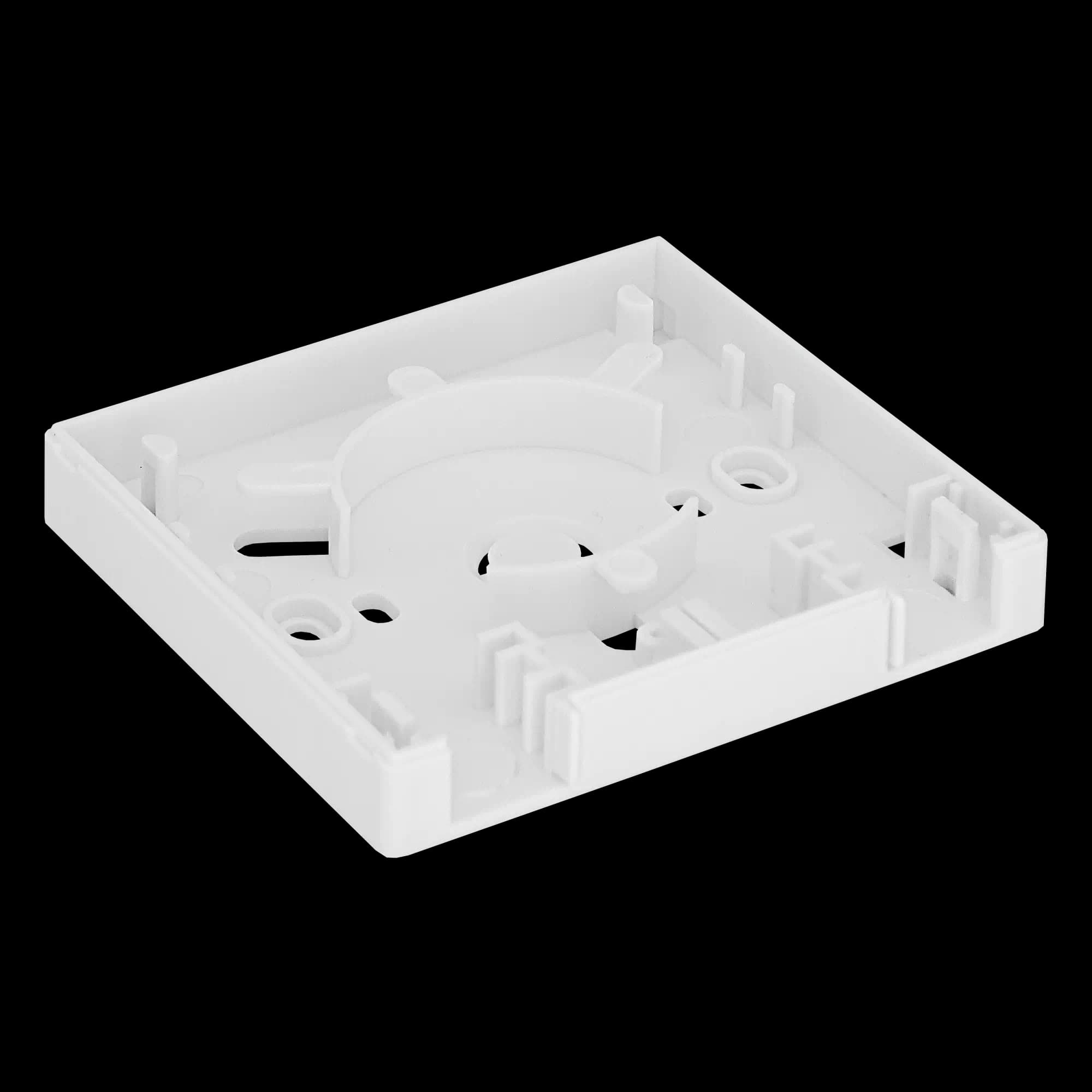 Indoor Termination Box | 2 Patch 2 Fibers 2 Ports | Wall Outlet, vista 5