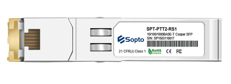 10/100/1000base t copper SFP, vista 5