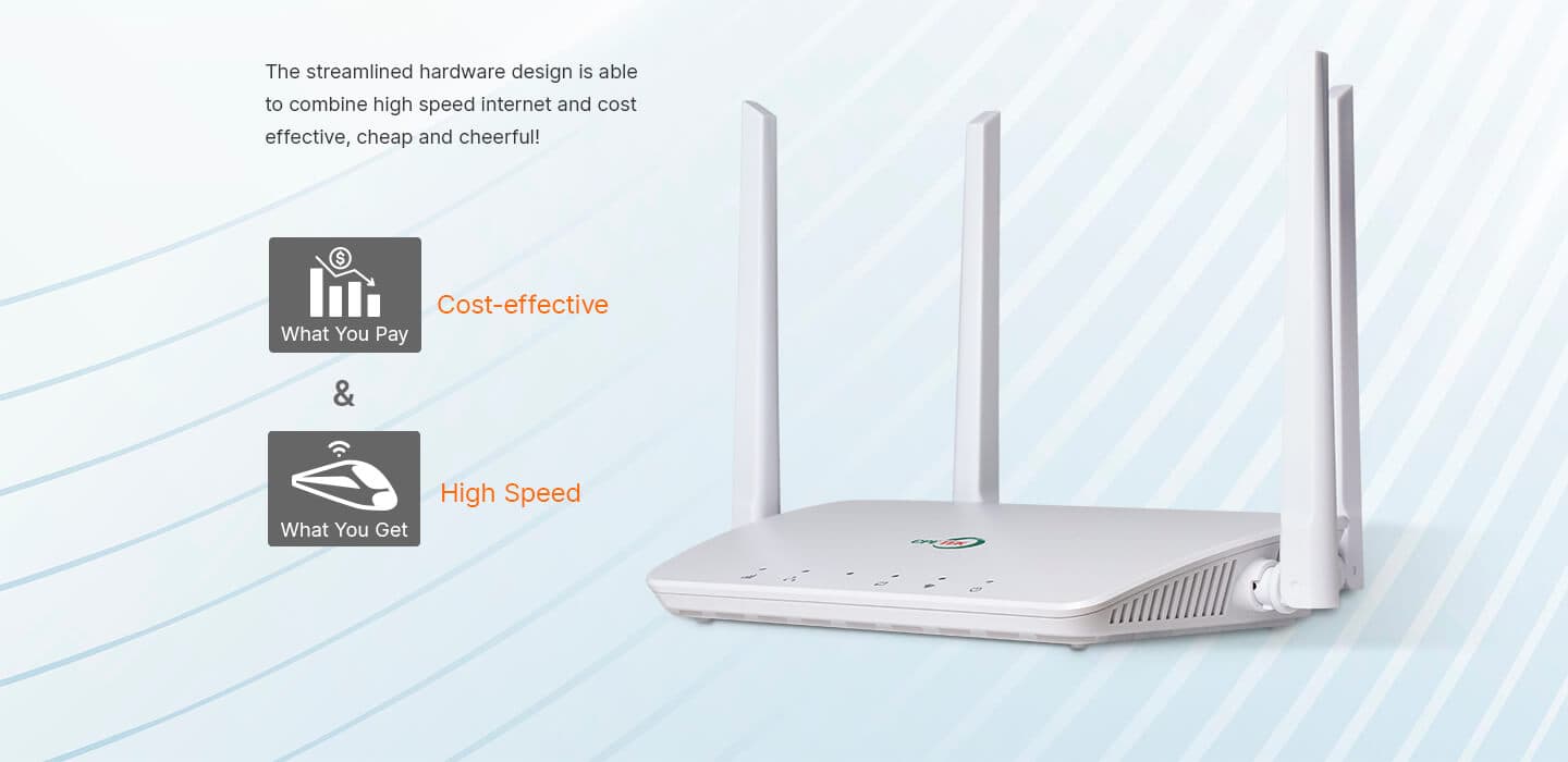 XMC1841E — Cost-effective LTE CAT4 CPE, vista 10