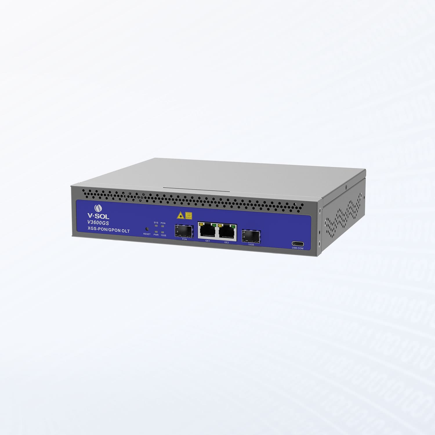 V3600GS — Single Combo PON OLT, vista 2