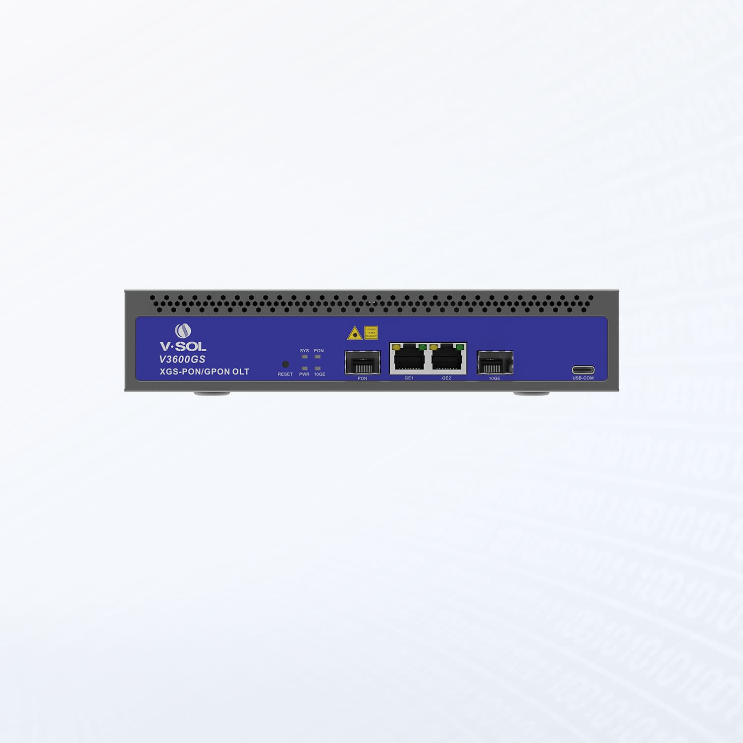 V3600GS — Single Combo PON OLT, vista 3